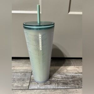 Starbucks Spring 2021 50th Anniversary Frosted Siren Tail Venti iridescent